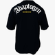 Camiseta Oversized Masculina Holografica Preto