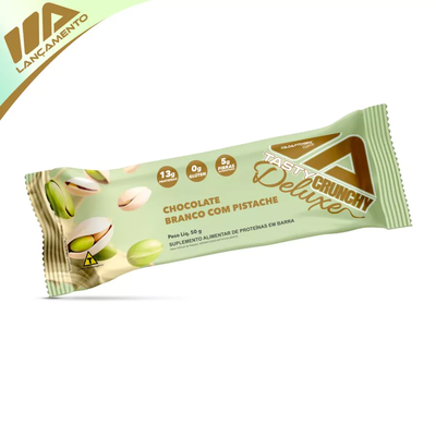 Tasty Crunchy Deluxe Chocolate Branco com Pistache 50G CX12