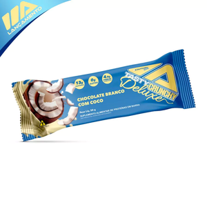 Tasty Crunchy Deluxe Chocolate Branco com Coco 50G CX12