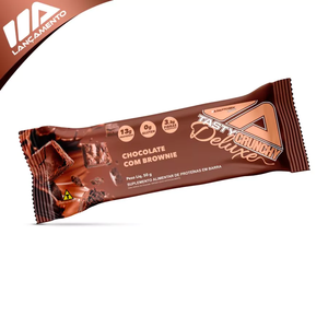 Tasty Crunchy Deluxe Chocolate com Brownie 50G CX12