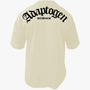 Camiseta Oversized Masculina Holografica Off White
