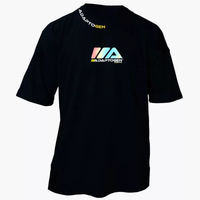 Camiseta Oversized Masculina Holografica Preto