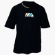 Camiseta Oversized Masculina Holografica Preto