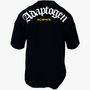 Camiseta Oversized Masculina Holografica Preto